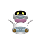 3D-ROBO which poses（個別スタンプ：4）