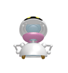 3D-ROBO which poses（個別スタンプ：5）