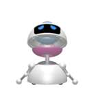 3D-ROBO which poses（個別スタンプ：12）