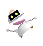 3D-ROBO which poses（個別スタンプ：21）