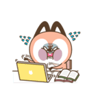 Lazy Fox（個別スタンプ：23）