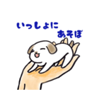 手乗り犬（個別スタンプ：6）