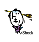 もじ顔ジモジモ 江戸編（個別スタンプ：31）