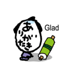 もじ顔ジモジモ 江戸編（個別スタンプ：35）