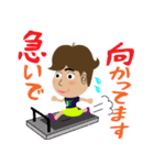 ある日のあかちん（個別スタンプ：7）