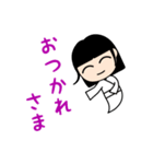 彼女がゆうれい。（個別スタンプ：6）