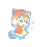 ねこずきんっ！（個別スタンプ：21）