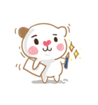 artist bear（個別スタンプ：1）