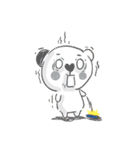 artist bear（個別スタンプ：37）