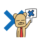 働くくまさん（個別スタンプ：30）