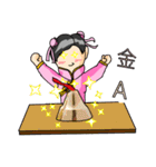 The girl of the Chinese national music（個別スタンプ：32）