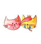 I'm his "girlfriend" so I'm a Cat（個別スタンプ：11）