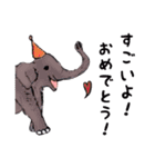 動物がいっぱい（個別スタンプ：10）
