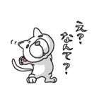 白ねこまる（個別スタンプ：2）