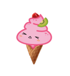 アイスクリームかわいいを（個別スタンプ：12）