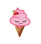 アイスクリームかわいいを（個別スタンプ：16）