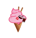 アイスクリームかわいいを（個別スタンプ：23）