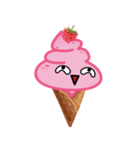 アイスクリームかわいいを（個別スタンプ：35）