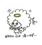 アフロちゃんだよ。2（個別スタンプ：18）