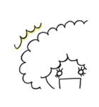 アフロちゃんだよ。2（個別スタンプ：33）