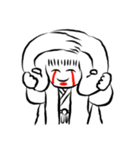 なんちゃってカブキ（個別スタンプ：32）