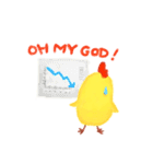 Chicken Joy in working day（個別スタンプ：15）