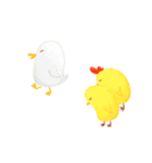 Chicken Joy in working day（個別スタンプ：35）