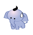 mini elephant（個別スタンプ：37）