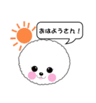 Bichon Frise of Kansai dialect（個別スタンプ：1）