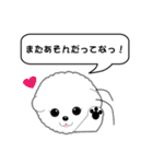 Bichon Frise of Kansai dialect（個別スタンプ：12）