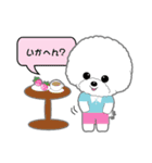 Bichon Frise of Kansai dialect（個別スタンプ：30）