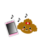 Strawberry poodle（個別スタンプ：11）