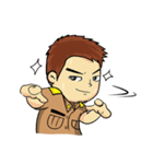 Banjerd Browny Boy（個別スタンプ：2）