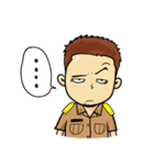 Banjerd Browny Boy（個別スタンプ：3）