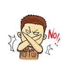 Banjerd Browny Boy（個別スタンプ：4）