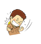 Banjerd Browny Boy（個別スタンプ：7）