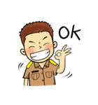 Banjerd Browny Boy（個別スタンプ：9）