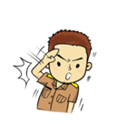 Banjerd Browny Boy（個別スタンプ：11）
