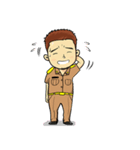 Banjerd Browny Boy（個別スタンプ：12）