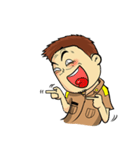 Banjerd Browny Boy（個別スタンプ：17）