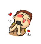 Banjerd Browny Boy（個別スタンプ：23）