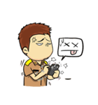 Banjerd Browny Boy（個別スタンプ：24）