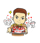 Banjerd Browny Boy（個別スタンプ：25）