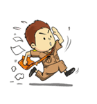 Banjerd Browny Boy（個別スタンプ：27）