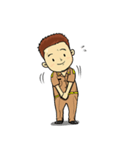 Banjerd Browny Boy（個別スタンプ：31）