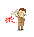 Banjerd Browny Boy（個別スタンプ：32）