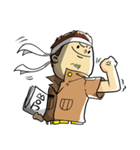 Banjerd Browny Boy（個別スタンプ：34）
