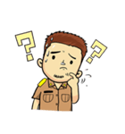 Banjerd Browny Boy（個別スタンプ：40）