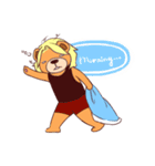 J Bear ＆ F Cat（個別スタンプ：3）