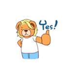 J Bear ＆ F Cat（個別スタンプ：6）